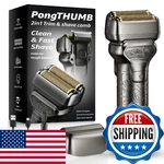 Pongthumb Electric Razor For Men With Pop-up Trimmer: Rechargeable Cordless Foil. Fixed Price $65.50.