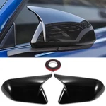 Qlhshop Pair Car Side Mirror Cover Caps Gloss Black 2015-2024 Ford. Fixed Price $87.98.