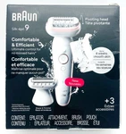 Braun Silk-epil SES9-030 Wet & Dry Pivot Head Electric Shaver / Epilator Read. Fixed Price $58.15.