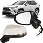 Left Driver Side Mirror Fits 2019-2025 Toyota RAV4 With Power Heated Turn Signal. Fixed Price $89.99.