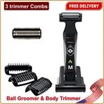 Mangroomer 2.0 Professional Body Groomer, Ball & Trimmer W/ 3 Combs. Fixed Price $48.68.