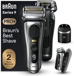 Braun Series Pro+ 9577CC Electric Razor For Men, 6 Piece Set, Silver. Fixed Price $494.49.