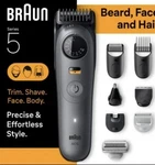 Braun All-in-one Series 5, 40 1 Length Waterproof Shaver 5804. Sealed. Fixed Price $20.00.