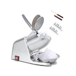 Hurmovae 300W Dual Blade Electric Ice Shaver Machine With Pick, 178 Lbs/h.... Fixed Price $86.07.