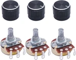Twtade / 3PCS WH138 100K Ohm Potentiometer Single Turn Rotary Linear Variable. Fixed Price $13.94.