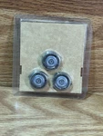 Silver Removable 3 Rotary Shaver Heads For Philips Norelco Series 5000. Fixed Price $13.59.