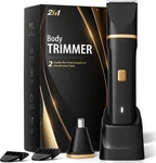 Electric Razor For Men, IPX7 Waterproof Versatile Shaver Temple, Groin, Nose. Fixed Price $38.38.