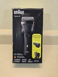 Braun Series Clean & Close Black Model 300S 5408 Cordless Electric Razor. Fixed Price $40.00.
