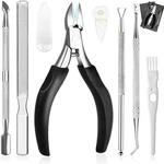 Toenail Clippers For Seniors & Thick Nails, 8PCS Professional Heavy Duty Ingr.... Fixed Price $23.48.