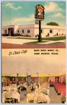 Postcard Tx Fort Worth Texas El Chico Cafe Mexican Restaurant D03. Fixed Price $9.99.