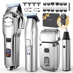 Jack & Rose Hair Clippers For Men Set Professional, Cordless Silver. Fixed Price $127.90.