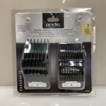 Andis Master Series Premium Hair Clipper Comb 7 Count #33645 Damage Box. Fixed Price $34.88.