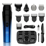 Ruibo Beard Trimmer For Men, 5-IN-1 Cordless Hair Clipper Kit With Foil Blue. Fixed Price $34.90.