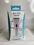 Conair Satiny Smooth Ladies Cordless Twin Foil Shaver With Pop-up Trimmer. Fixed Price $25.99.