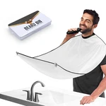 Beard Bib Apron For Men, Gift Trimming Catcher Shaving & Hair Clip. Fixed Price $13.88.