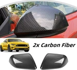2PCS Side Door Rear View Mirrors Cover Caps Trim Ford Mustang 2015 2016 2017. Fixed Price $31.99.