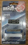 New! Braun 2000 Series Foil And Cutterblock Replacement CRUZER3/CRUZER. Fixed Price $24.88.