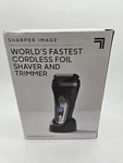 Sharper Image World's Fastest Cordless Foil Shaver And Trimmer. Fixed Price $39.99.
