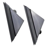 Apperfit Fiat 500 Door Mirror Flag Cover Molding (gloss Small, Black. Fixed Price $29.66.