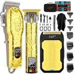 Cordless Stainless Steel Hair Clipper & Beard Trimmer Set Perfect Gift For Him. Fixed Price $68.59.
