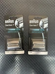 Braun 9000 Series Replacement Cassette Foil Cutter Shaver Head 70S Model (2PK). Fixed Price $52.99.