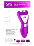 Ella Spa Sciences 3-IN-1 Wet/dry Epilation, Pedi And Lady Shaver System Nib. Fixed Price $19.99.