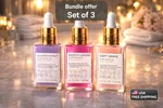 Truly After Shave Oil Serum Set 3 Glazed Donut Soft Serve Smooth Legend 90ML. Fixed Price $59.90.