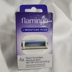 Flamingo Women's Razor Blades 4X Five Cartridge Refills New Shea Aloe Coco. Fixed Price $14.48.