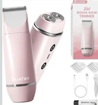 Bluefair 2-IN-1 Women's Bikini Trimmer & Electric Shaver IPX7 Waterproof,. Fixed Price $39.99.