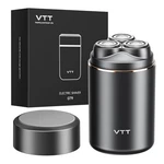 Vtt Electric Razor For Men, Wet & Dry Cordless Shaver, IPX6 Waterproof, Gray. Fixed Price $188.90.