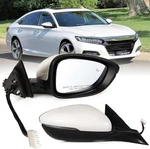 Passenger Side Mirror Fits 2018-2022 8PINS-RIGHT, Platinum White Pearl. Fixed Price $169.98.