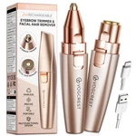 Vg Vogcrest Eyebrow & Facial Trimmer: 2 IN1 Rechargeable Rose Gold. Fixed Price $45.43.