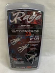 Rage Hypodermic Nc (no Collar) 100 Grain Broadheads 3-PACK (TDW032365). Fixed Price $44.99.