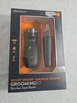 Vivitar Rotary Shaving + Ear/nose Trimmer Grooming Set, New. Fixed Price $14.89.