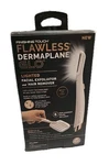 Finishing Touch Flawless Dermaplane Glow Lighted Facial Exfoliator Hair Remover. Fixed Price $17.00.