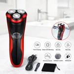 Mens Waterproof Electric Razor Rotary Shaver Pop Up Trimmer Cordless Beard Groom. Fixed Price $16.49.