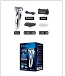 Kemei KM-9037 Rechargeable Foil Head Facial Shaver Silver For Men. Fixed Price $15.49.