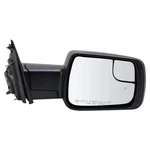 Trq Passenger Side Mirror Power Heated Manual Folding Blind Spot Black. Fixed Price $225.70.
