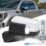 Left Side Mirror Fits 2019-2026 Gmc Serria 1500 Chrome Power Fold Heated+puddle. Fixed Price $158.95.