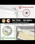 Lazblinds Cordless Cellular Shades, No Tools Blackout Honeycomb 24" W X 64" H,. Fixed Price $39.99.