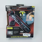 Mangroomer Ultimate Pro Shaver, 2 Shock Absorber Flex Heads Extreme Reach. Fixed Price $84.99.
