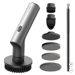 Hoto Cordless Spin Scrubber: 2.5 M Torque, Six Brush Heads, IPX7 Rated. Fixed Price $34.90.