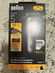 Braun All-in-one Series Trimmer Kit, Moonstone Grey AIO5510. Fixed Price $36.99.