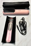 Tymo Portable Hair Straightening Brush Pink HC120P W Case Usb-c. Fixed Price $22.00.
