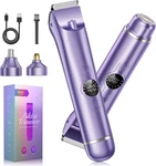 Bikini Trimmer For Women, 4 1 Electric Razors - Dual Head, Wet & Dr. Fixed Price $64.71.