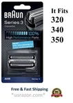 Braun 32B Foil Cutter Cassette Series Shaver Blade 310 320 340 360 370 380 390. Fixed Price $79.98.