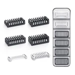 Guide Guards Set - 1/2/3/5MM Attachments, Skin & Body Combs, With Hard.... Fixed Price $18.42.