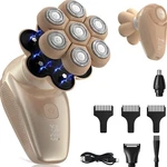 Flowind 3-IN-1 Electric Razor For Women's Legs & Bald Head, IPX7 Waterproof. Fixed Price $21.99.