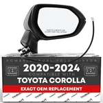 Passenger Side Mirror Replacement Compatible With 2020-2024 Toyota Corolla .... Fixed Price $116.06.