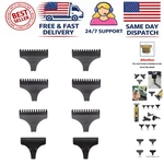 Enhanced Grooming With 8 Pack Limit Combs For Vintage T9 Trimmer - Safety First!. Fixed Price $11.96.